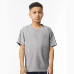 Gildan - Softstyle® Youth T-Shirt - 64000B Sport Grey Picasso Print
