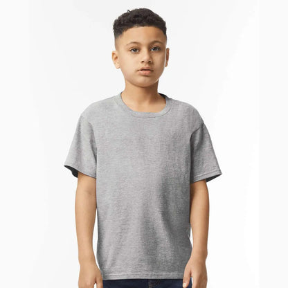 Gildan - Softstyle® Youth T-Shirt - 64000B Sport Grey Picasso Print