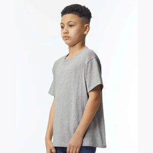 Gildan - Softstyle® Youth T-Shirt - 64000B Sport Grey Picasso Print