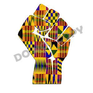 Juneteenth Hand -DTF Transfer - Picasso Print