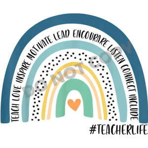 Teacher Life -DTF Transfer - Picasso Print