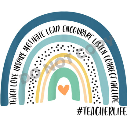 Teacher Life -DTF Transfer - Picasso Print