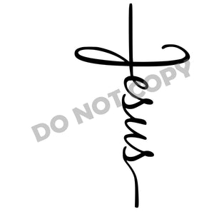 Jesus -DTF Transfer - Picasso Print