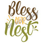 Bless Our Nest -DTF Transfer - Picasso Print