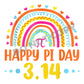 Happy Pi Day -DTF Transfer - Picasso Print