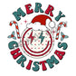 Vintage Merry Christmas -DTF Transfer - Picasso Print