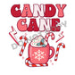 Candy Cane -DTF Transfer - Picasso Print
