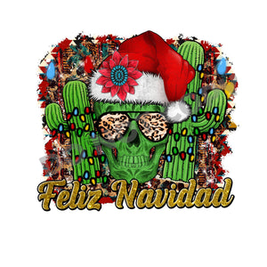 Feliz Navidad -DTF Transfer - Picasso Print