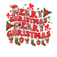 Merry Christmas Merry Christmas -DTF Transfer - Picasso Print