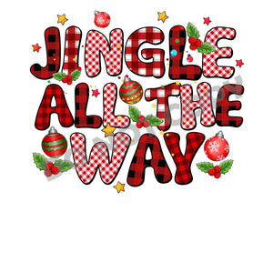 Jingle All The Way -DTF Transfer - Picasso Print