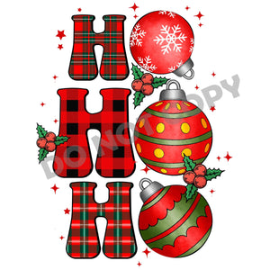 HoHoHo -DTF Transfer - Picasso Print