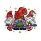 Christmas Gnomes -DTF Transfer - Picasso Print