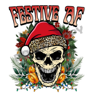Festive Af -DTF Transfer - Picasso Print