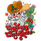 Christmas Cowboy -DTF Transfer - Picasso Print