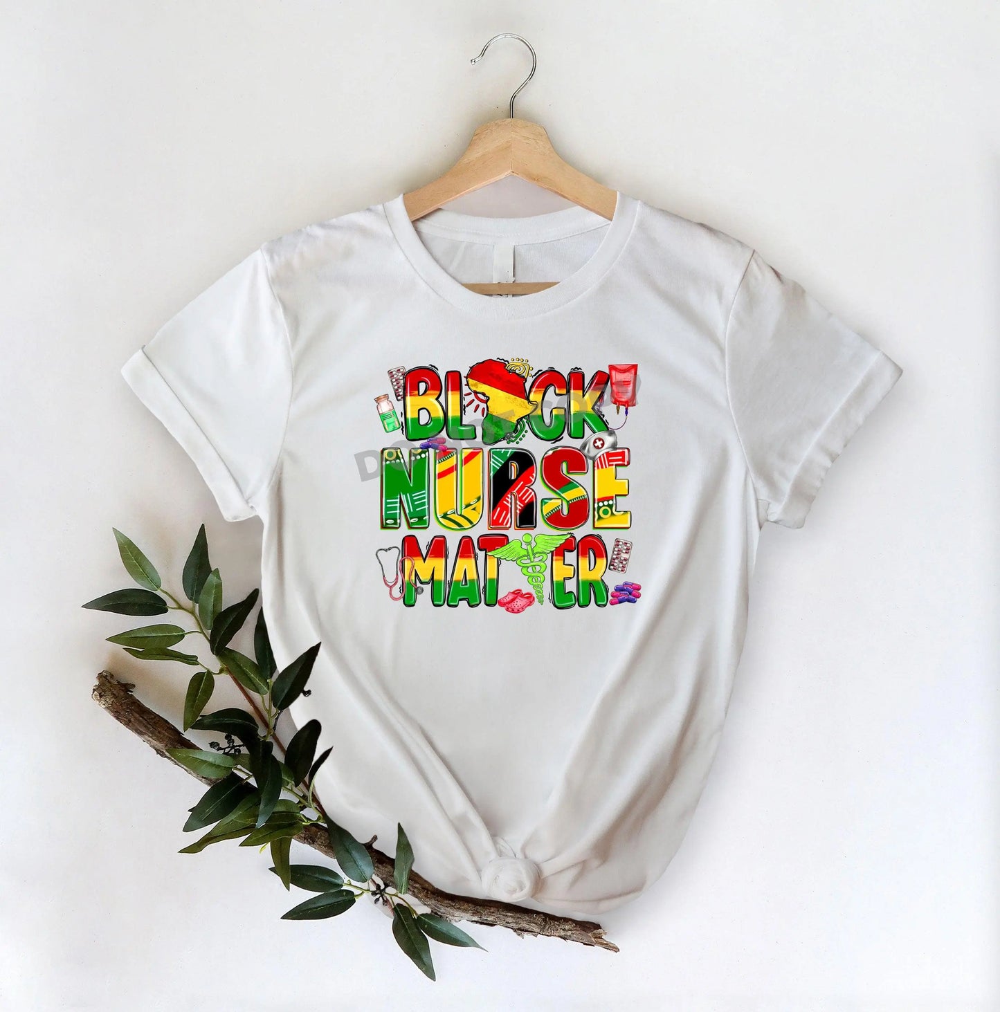 Black Nurse Matter -DTF Transfer - Picasso Print
