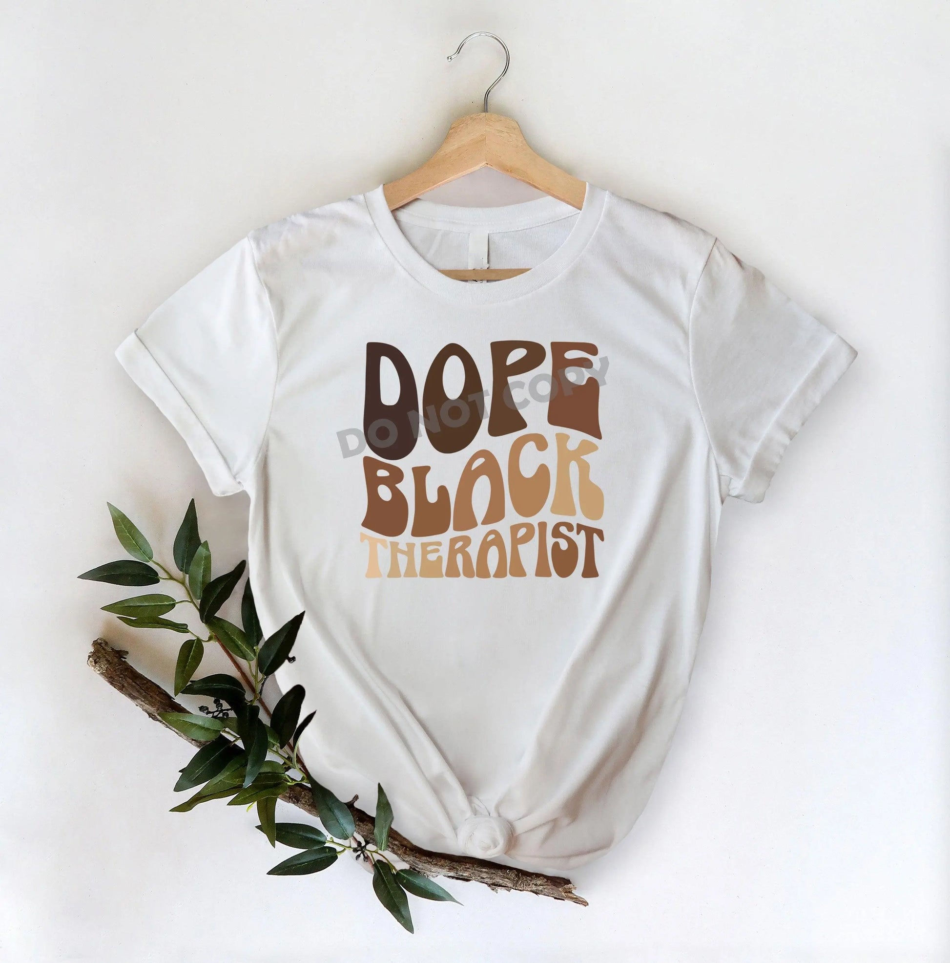 Dope Black Therapist -DTF Transfer - Picasso Print