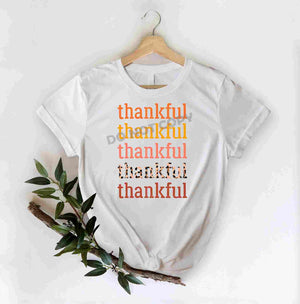 Thanksgiving Thankful -DTF Transfer - Picasso Print