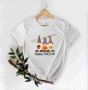 Thanksgiving Happy Fall Y'all -DTF Transfer - Picasso Print