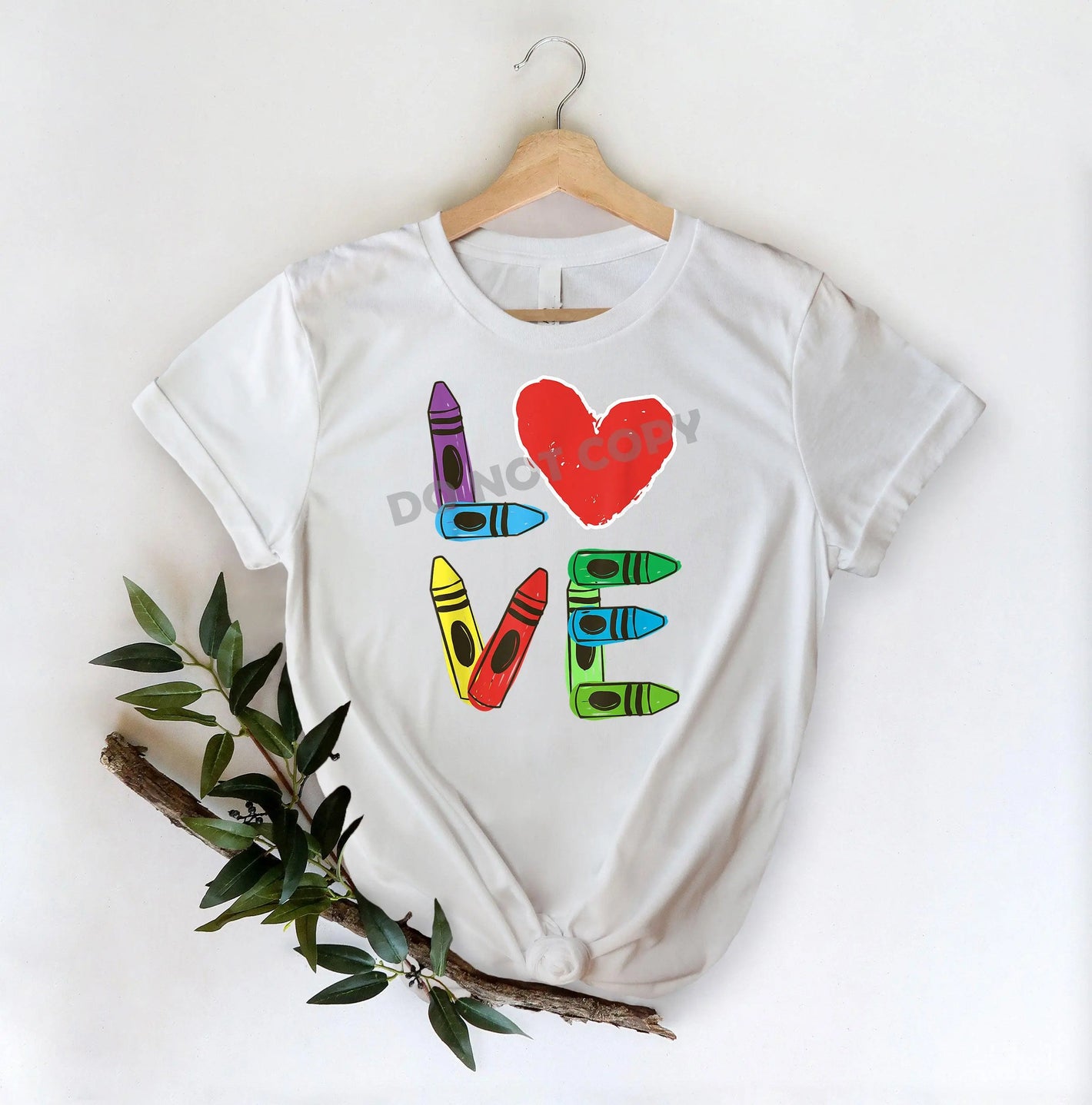 Teacher Love Pencil -DTF Transfer - Picasso Print