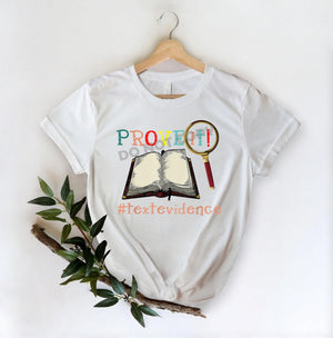 Prove It Text Evidence -DTF Transfer - Picasso Print
