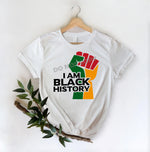 I Am Black History -DTF Transfer - Picasso Print