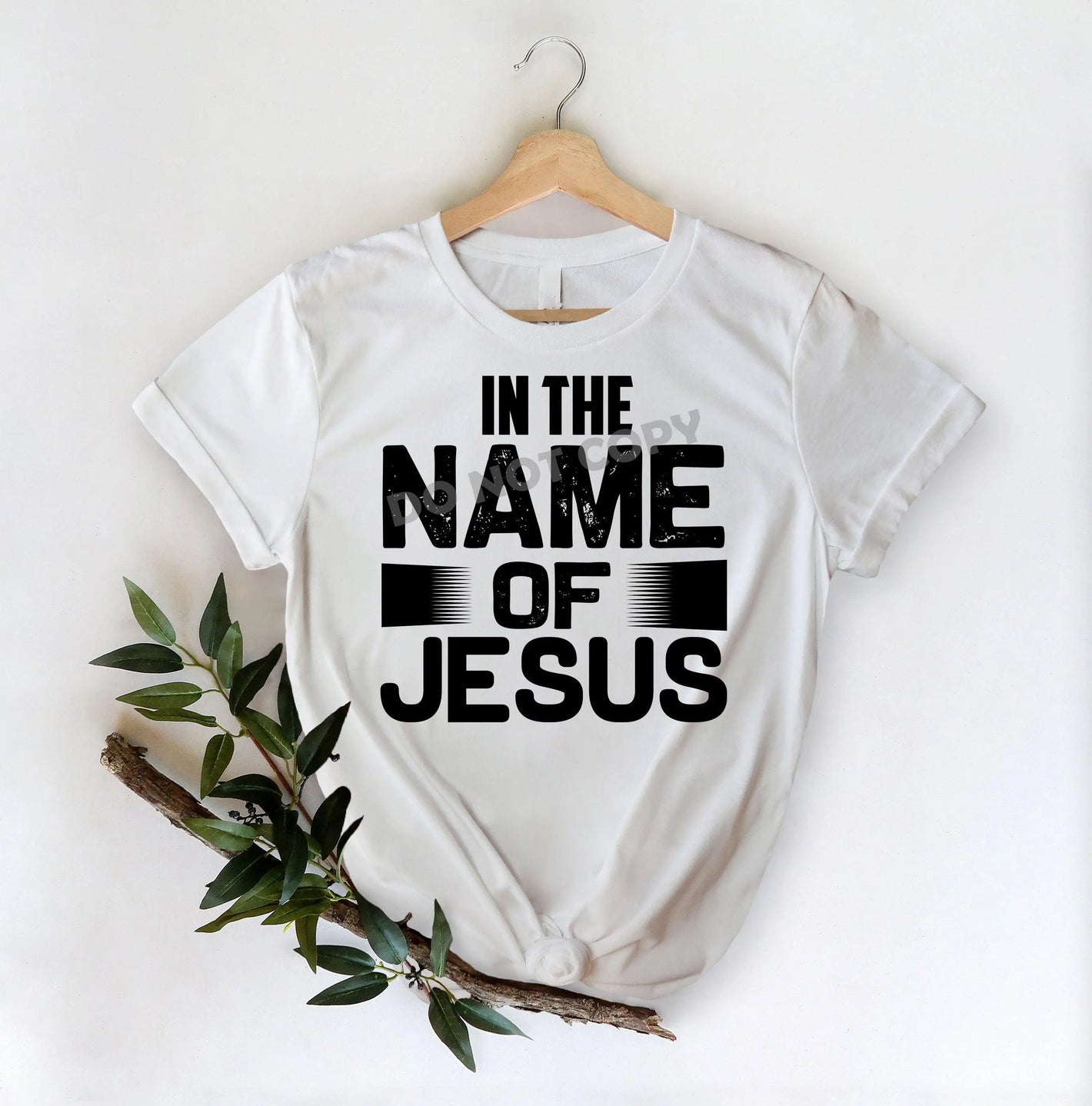 In The Name Of Jesus -DTF Transfer - Picasso Print
