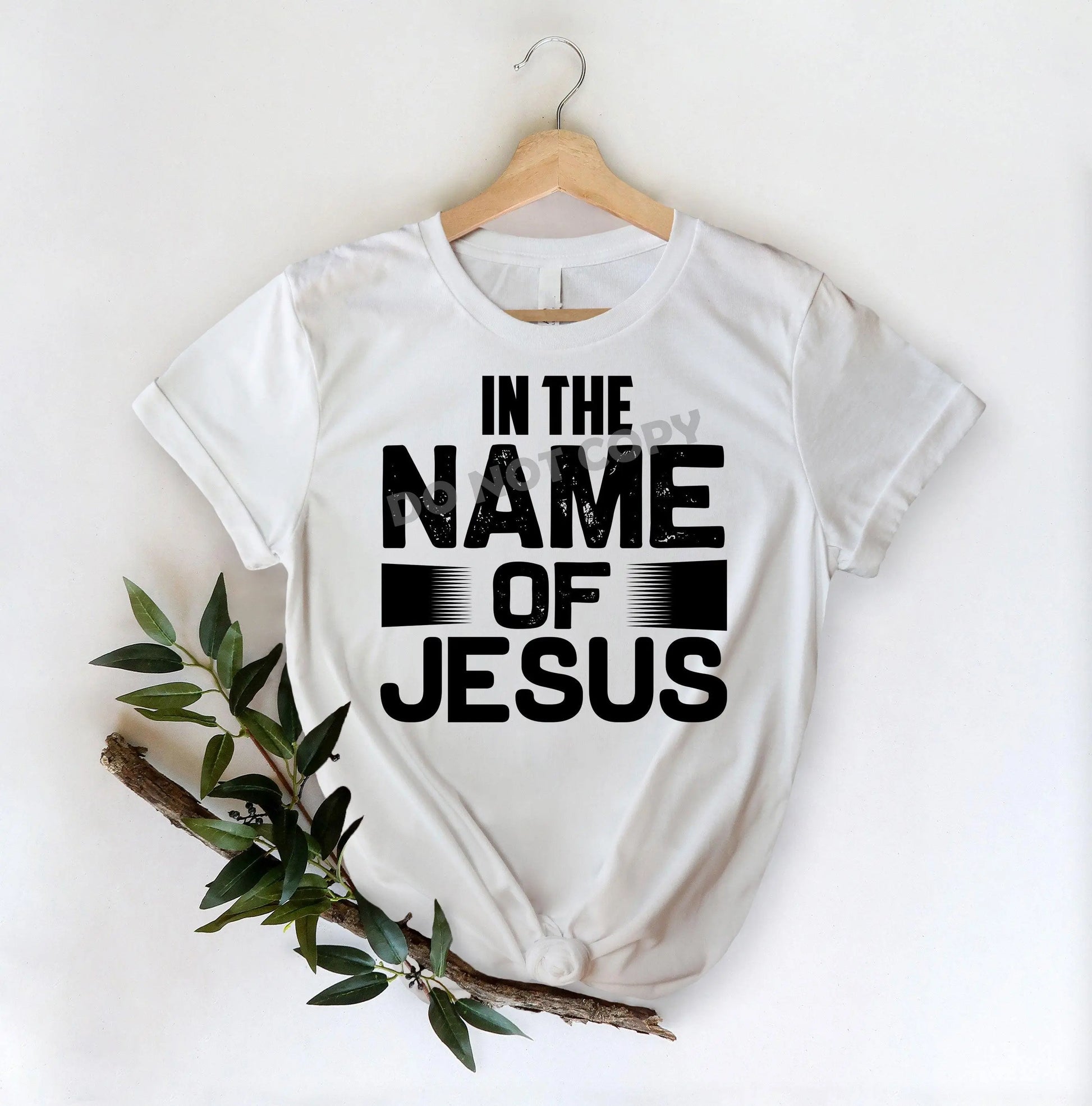 In The Name Of Jesus -DTF Transfer - Picasso Print