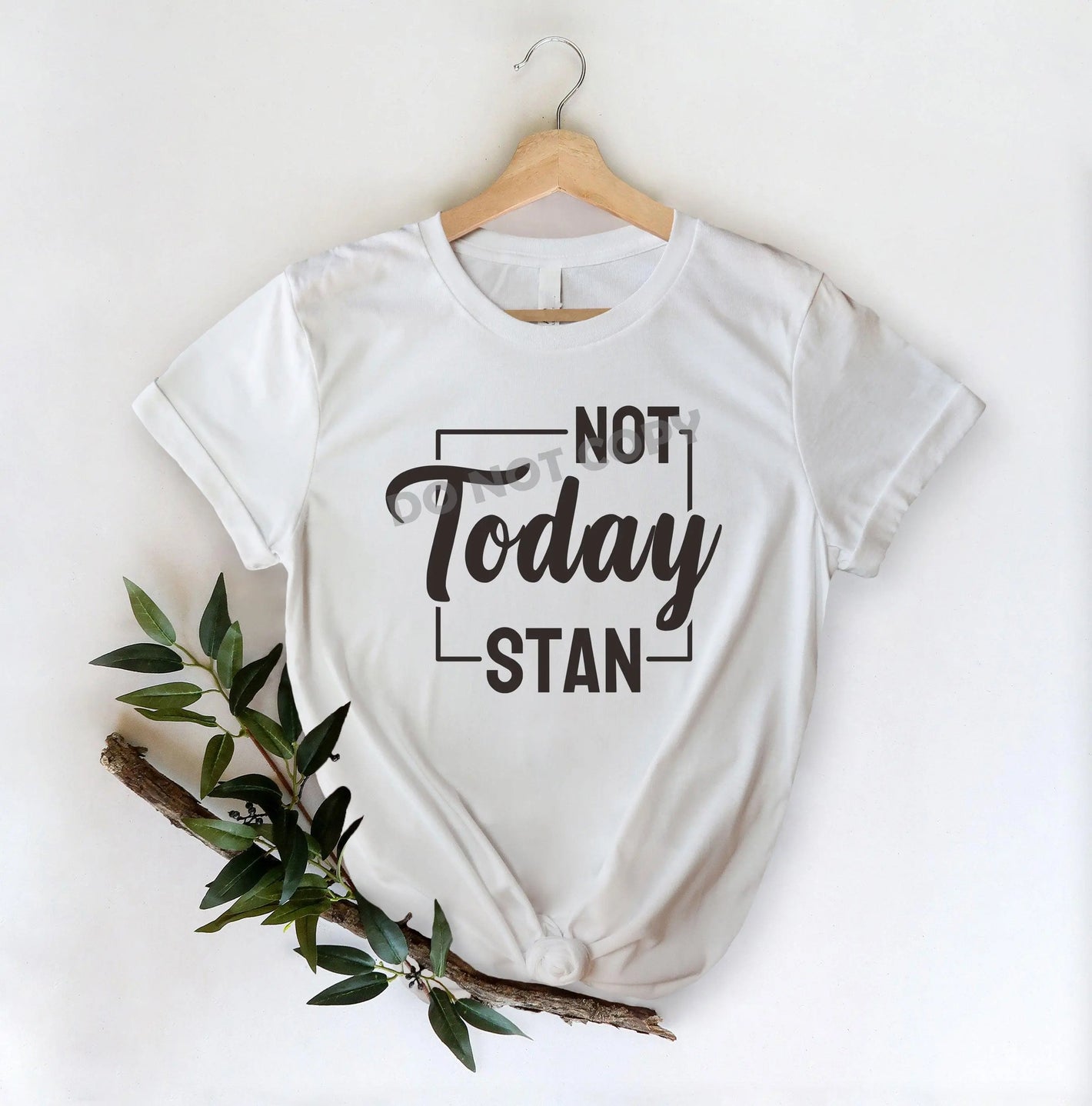 Not Today Stan -DTF Transfer - Picasso Print