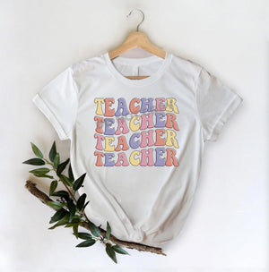 Teacher Teacher Teacher -DTF Transfer - Picasso Print