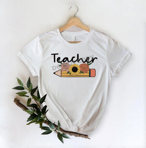 Teacher Pencil -DTF Transfer - Picasso Print