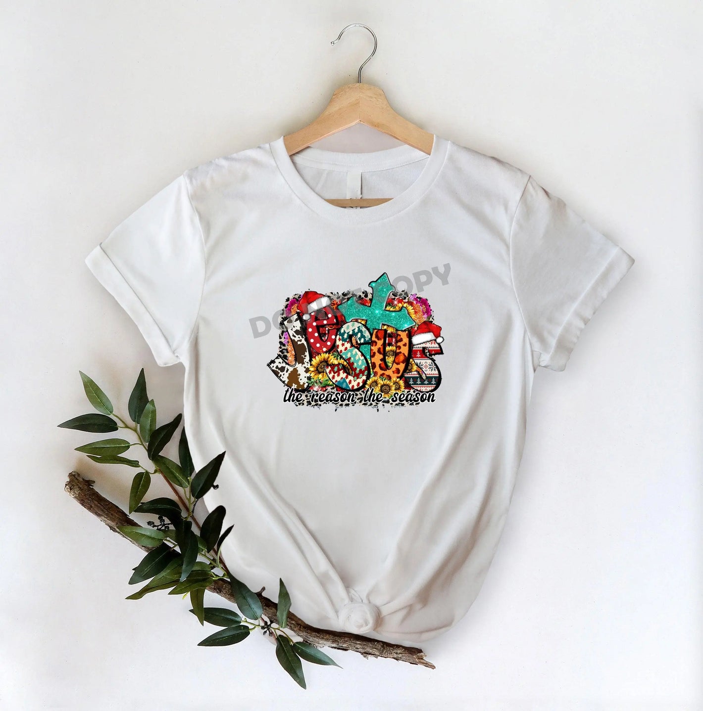 Jesus The Reason The Season -DTF Transfer - Picasso Print
