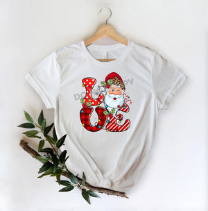 Christmas Love Santa -DTF Transfer - Picasso Print