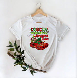 Crocin' Around The Christmas Tree -DTF Transfer - Picasso Print