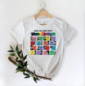 What We Learn From Black History - Picasso Print