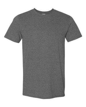 Gildan-Softstyle® T-Shirt-64000 - Heather Dark Grey - Picasso Print