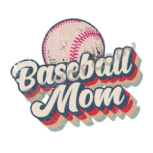 Baseball Mom - DTF Transfer - Picasso Print