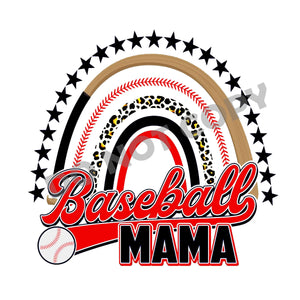 Baseball Mama - DTF Transfer - Picasso Print