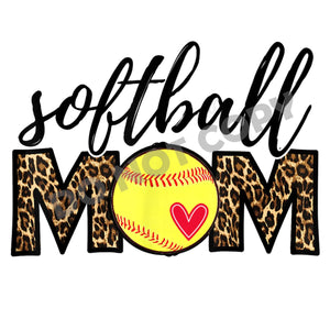 Softball Mom -DTF Transfer - Picasso Print