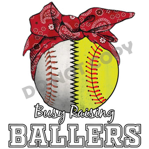 Busy Raisng Ballers -DTF Transfer - Picasso Print