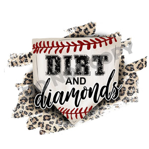 Dirt And Diamonds -DTF Transfer - Picasso Print