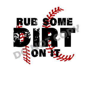 Rue Some Dirt On It -DTF Transfer - Picasso Print