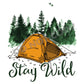 Stay Wild - DTF Transfer - Picasso Print