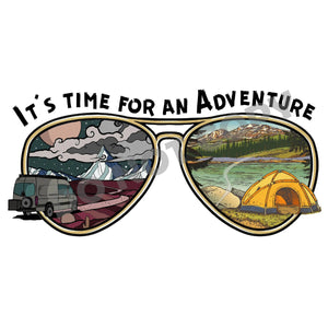 It's Time For An Adventure - DTF Transfer - Picasso Print