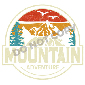 Mountain Adventure- DTF Transfer - Picasso Print