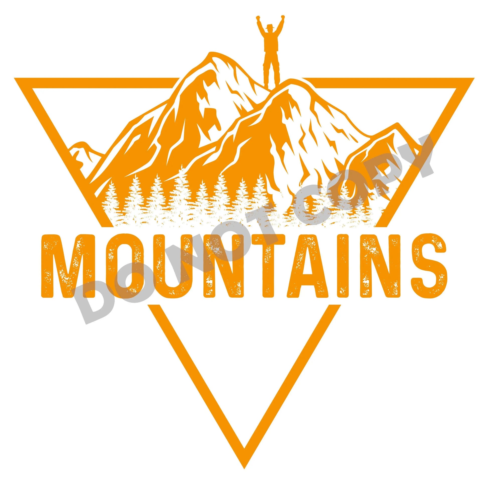 Mountains - DTF Transfer - Picasso Print