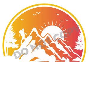 Mountains Explorer - DTF Transfer - Picasso Print