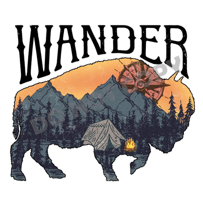 Wander - DTF Transfer - Picasso Print