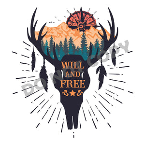 Will And Free Camp - DTF Transfer - Picasso Print