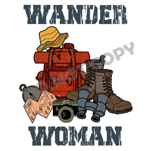 Wander Woman- DTF Transfer - Picasso Print