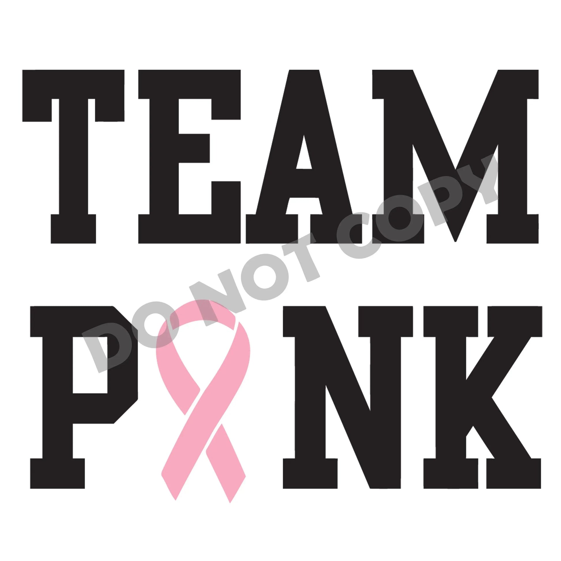 Team Pink - DTF Transfer - Picasso Print